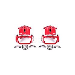 Power Stop Rear S4726 Pair of High-Temp Red Powder