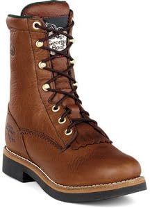Georgia G3114 Mid Calf Boot, Barracuda Walnut, 10 M US