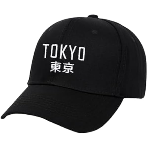 Nissi Caps Tokyo Dad Cap (Black) at Amazon Men's Clothing store