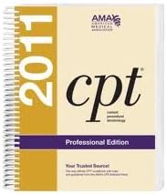 CPT 2011 (Cpt / Current Procedural Terminology (Professional Edition)) 4 Spi Pro edition