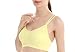 Awmak Women Mini Strappy Cross-Back Quick Dry Sport Underwear Bra