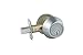 Taftek AMD101 Single Cylinder Deadbolt with Anti-Bump in Satin Nickel