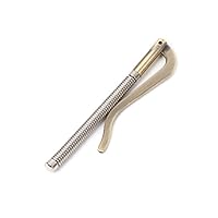 Poity Metal Bifold Money Clip Bar Wallet Replace Parts Spring Clamp Cash Holder (Bronze)