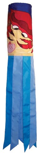 In the Breeze Crab Windsock, 40-Inch