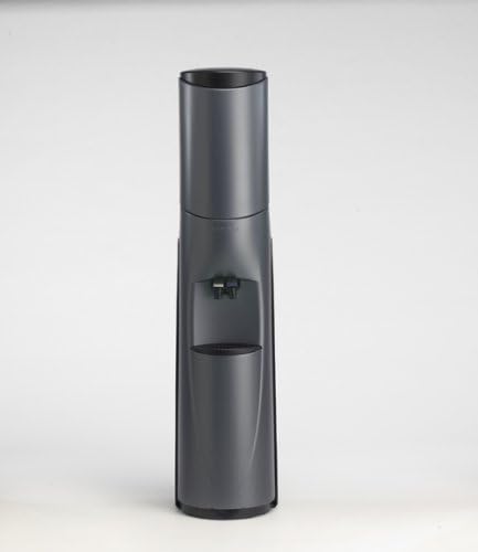 Pacifik Free-Standing Water Cooler Temperature: Hot/Cold, Finish: Charcoal with Black