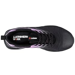 LARNMERN Steel Toe Shoes for Women Lightweight