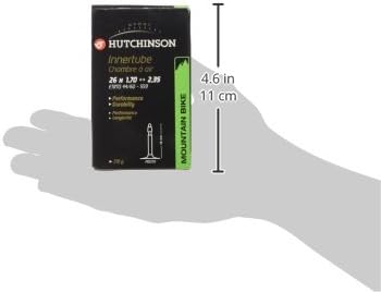 HUTCHINSON 26x1,70/2,35 Presta Inner Tube 2014 - valve Presta Size:26x1,70/2,35 (44-559 à 60-559), Black, 48 mm - Image 4