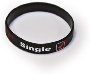 SINGLE TRY ME WRISTBAND - Looking for Love Available for a date - Really Works - Great Conversation starter - Funny Bracelet Dating Fling Joke help Fashion