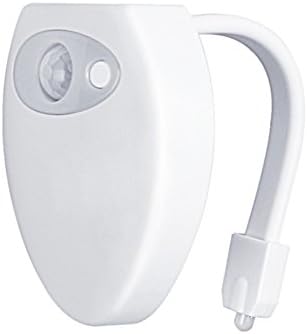 Matacai Motion Activated Rechargeable Toilet Light with IP67 Waterproof Design，Sensor Colorful Nightlight, 16-Color Changes