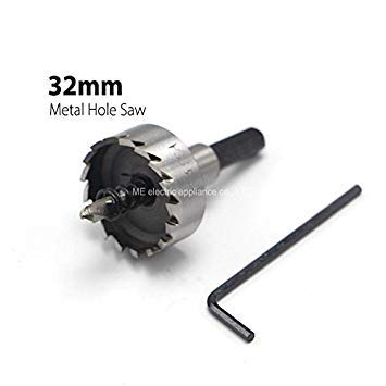 Generic 1Pc 32mm 1.26" Core Drill Bit Metal Hole Saw High Speed Steel Core Special for HSS Stainless Steel