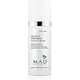 M.A.D Skincare Delicate Soothing Night Cream - For Sensitive Skin 1.7 oz.