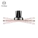 NEW 2017 Magnetic Car Mount Air Vent Phone Holder 360° Rotation Strong Aluminium Universal For Smartphones and Mini Tablets by MCDODO (Gray)