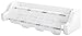 IRIS Hobby Hanger Supply Organizer, White