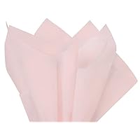 Blush Pink Tissue Paper 15" X 20" - 100 Sheet Pack preimum HIGH Quality Tissue PAPERA1 Bakery Supplies Made in USA