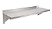 John Boos EWS8-1260 Stainless Steel Standard Wall Shelf, 60