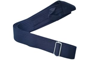 Gatra Belt Sikh Essential Belt Plain Gatra Sahib, Black 1 Inch Sikh Singh Khalsa Adjustable Gatra Belt for Siri Sahib or Kirp