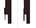 Safety Rail Guard for Beds and Bunk Beds 1006 by Palace Imports, Java, 14.75”H x 42.75”W, 2”x 2” Posts