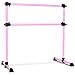 Barres&More - 4 FT Double Portable Freestanding Ballet Barre - Multiple Colors