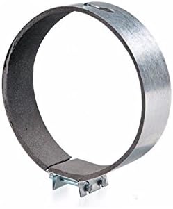 Gardens Corner Hydroponics Padded Duct Ventilation Fast Clamp Anti Vibration 4 5 6 8 10 12" dia (150mm / 6")