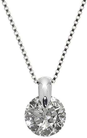 京セラ Kyocera ダイヤモンド ネックレス プラチナ 2カラット 一粒 鑑定書付 Mカラーup I1up Goodup