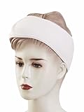 Huini 10 pcs Toweling Headband (Thin Type) Head Band Salon Spa Facial - 10pc in 1 Package yellow