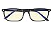 Eyekepper Computer Reading Glasses for Men Blue Light Blocking Readers Women, Black