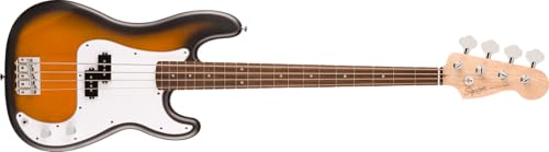 Squier by Fender Debut Precision Bassgitarre, Anfänger, Sunburst