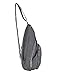 OuterStar Casual Canvas Sling Backpack Chest Bag for Men Woman (Coffee/Grey/Army Green)
