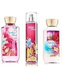 Bath & Body Works Amber Blush Gift Set - All New Daily Trio (Full-Sizes)