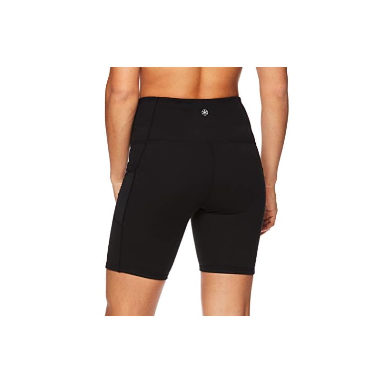 Gaiam Women’s Yoga Short High Rise Performance Spandex Compression