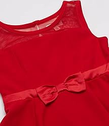 Calvin Klein Girls' Sleeveless Round Neck Fit and