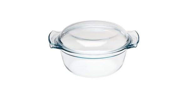 Pyrex cacerola de cristal 3.75Ltr tamaño: 315 x 270 x 110 mm ...