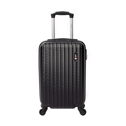 Mala de bordo 10kg Pequena Londres Swiss Move Preto