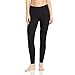 Women's 100% Merino Wool Midweight Base Layer Bottoms - Thermal Underwear - No Itch Renewable Fabric - Black - XX-Large