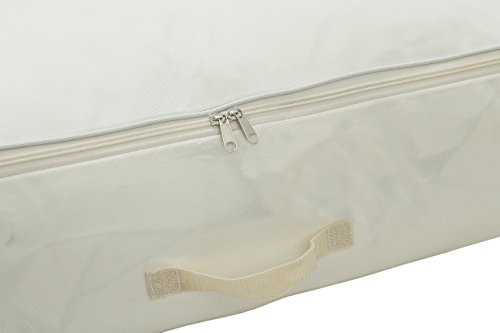 image for OWNFUN Large Capacity Underbed Organizer Storage Bag with Double Zippe