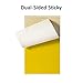 BESKIT 20-Pack Dual-Sided Yellow Sticky Traps for Fungus Gnat, Whitefly, Aphid, Leaf Miner, Other Flying Insects, Bugs (10x6 Inches, 20pcs Twist Ties Included)