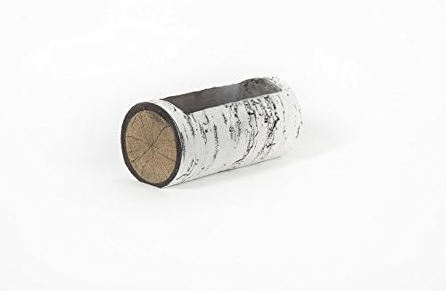 Surreal Planters Fake Realistic Birch Log - Small Horizontal HB-1LOGPLANTER