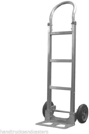 A New Aluminum Hand Truck (Made in the U.S.A.) 14" Nose 8" Tire A1-B10-CA1-D16