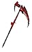 Mtxc RWBY Cosplay Ruby Rose Weapons Crescent Rose Scythe Red
