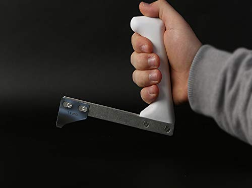 2x DICK Rippenzieher 'Profi-Line' mit weißem Sicherheitsgriff 14mm Klinge Edelstahl Rippenabzieher Metzger Fleischer – Bild 6