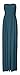 Forever Women's Plus Size Plain Boobtube Elasticated Sheering Maxi Dress
