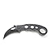 MASALONG Big White Shark Claw Folding Teeth Knife (Black Fox)