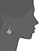 Sterling Silver Oxidized Celtic Knot Drop Earrings