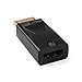 CableCreation DisplayPort to HDMI Adapter, 4K 30Hz DP Male to HDMI Female Adapter Gold Plated DisplayPort to HDMI Converter Black