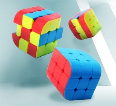 Nsinc - Penrose Cube Sticker-Less Plastic Magic Speed Puzzle