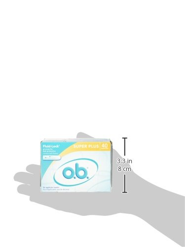 o.b. Super Plus Absorbency Tampons, 3 Count