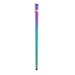 Oksale 1 Pair Stainless Steel Tableware Colorful Length 23cm Chopsticks (Multicolor)