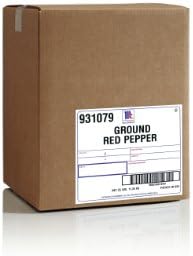 McCormick Culinary Ground Red Pepper, 25 lb - One 25 Pound Container of Red Pepper Seasoning, Made from Dried Ground Red Chili Peppers for a Zesty Flavor