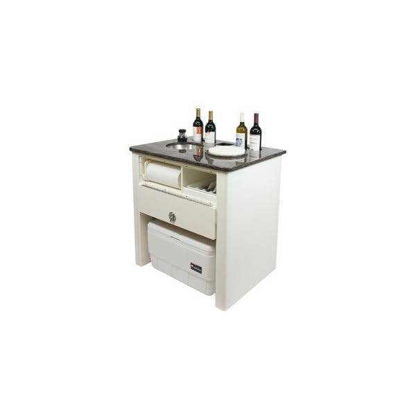 Pontoon-Storage-Station-with-Cooler-Unit