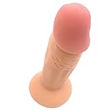 Sunsee Silicone Massager Penis Anus Vagina Waterproof Sucker Adult Toy (Pink)